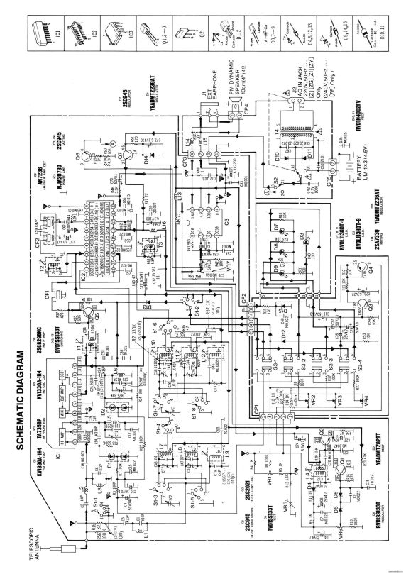 Сервисная инструкция PANASONIC RF-545L