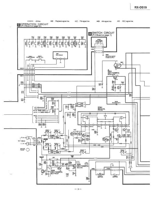 Сервисная инструкция Panasonic RX-DS19