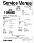 Сервисная инструкция PANASONIC RX-DT07