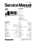 Сервисная инструкция Panasonic SA-AK28