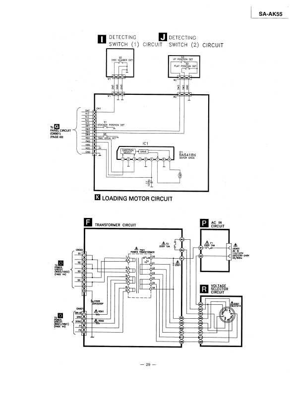 Сервисная инструкция Panasonic SA-AK55