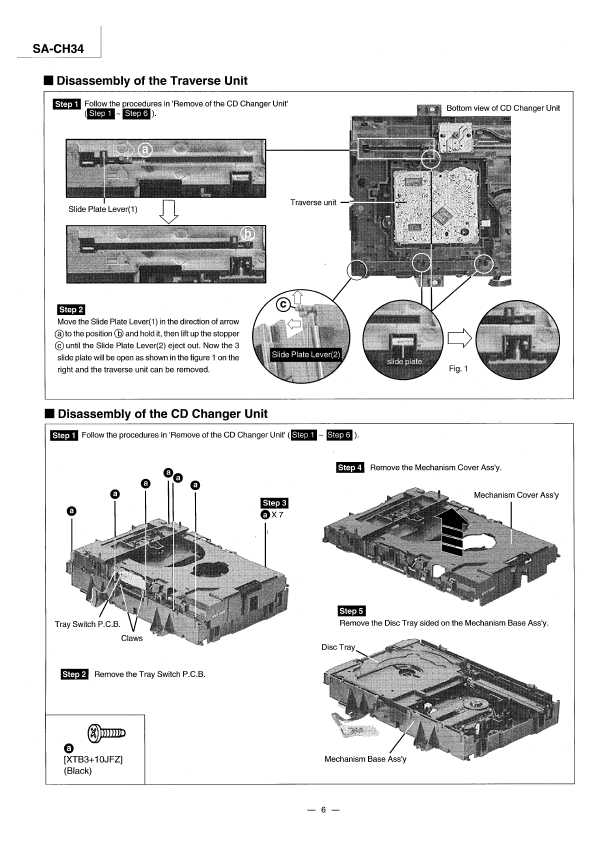 Сервисная инструкция Panasonic SA-CH34