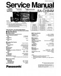 Сервисная инструкция Panasonic SA-CH84M