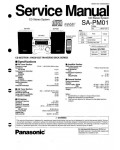 Сервисная инструкция Panasonic SA-PM01E