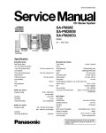 Сервисная инструкция Panasonic SA-PM28E EB EG
