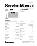 Сервисная инструкция Panasonic SA-PM33DBEB