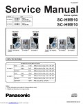 Сервисная инструкция PANASONIC SC-HM810, HM910