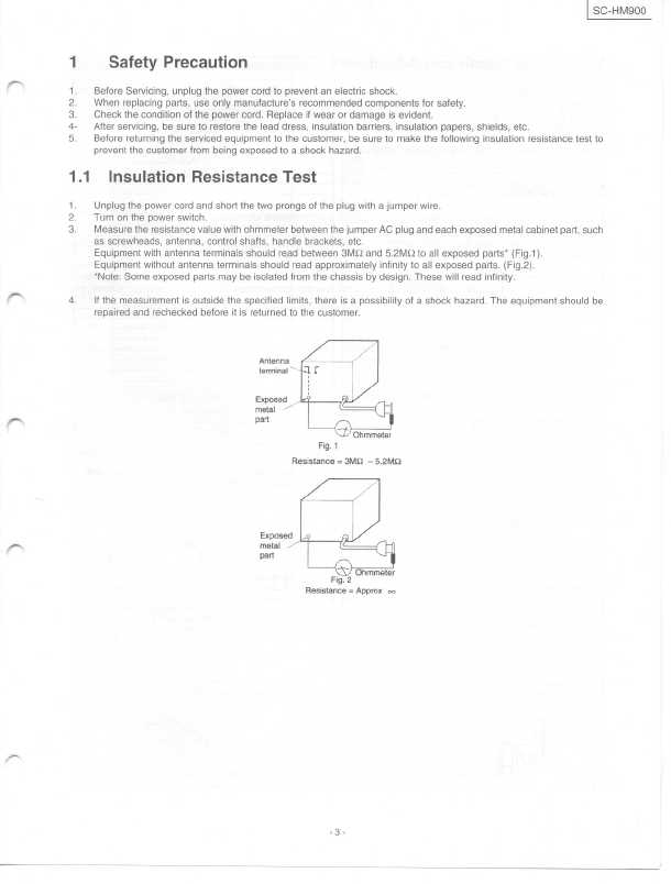 Сервисная инструкция Panasonic SC-HM900