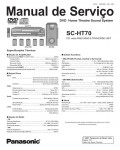 Сервисная инструкция Panasonic SC-HT70