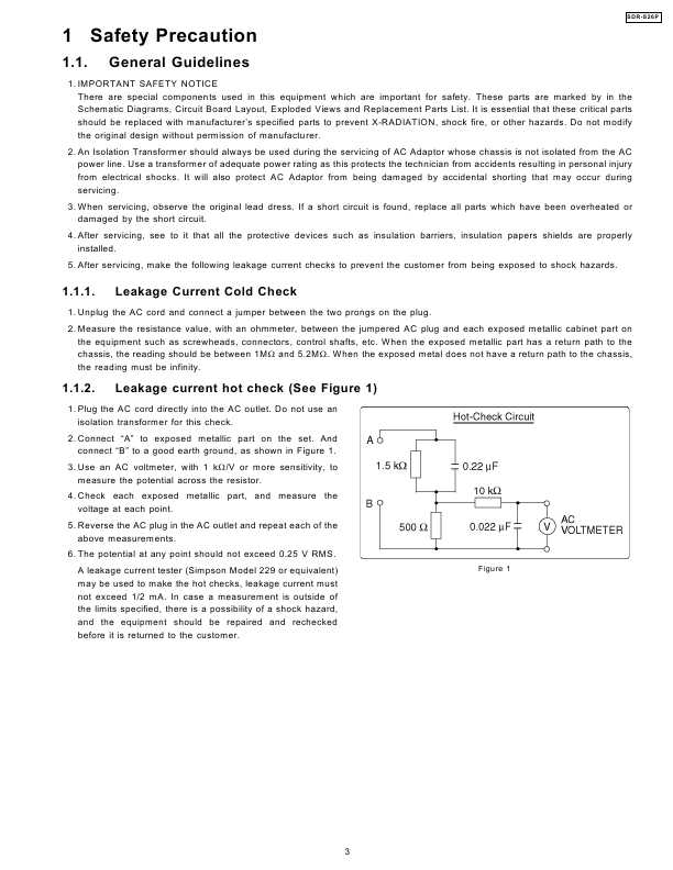 Сервисная инструкция Panasonic SDR-S26