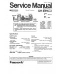 Сервисная инструкция Panasonic SH-EH502