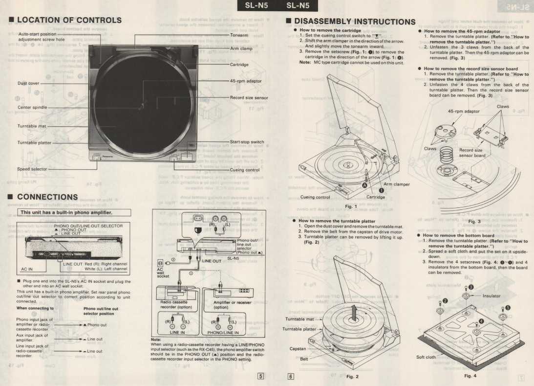 Сервисная инструкция Panasonic SL-N5