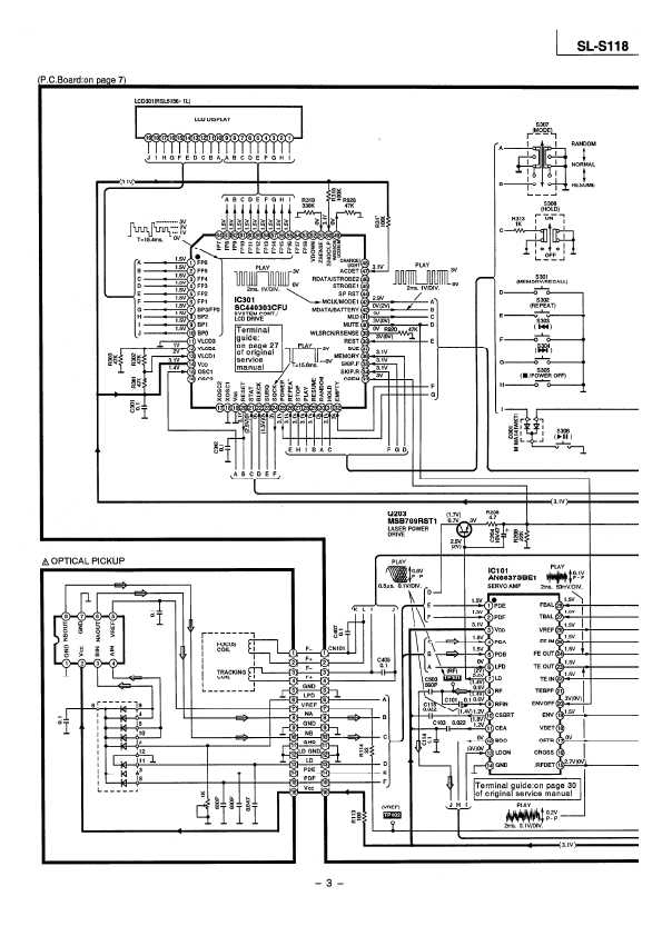 Сервисная инструкция Panasonic SL-S118