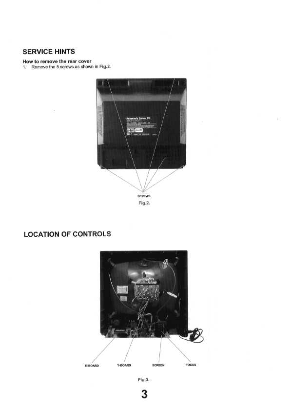 Сервисная инструкция Panasonic TC-14JR1, TX-14JT1, TX-21JT1, Z7-Chassis