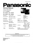 Сервисная инструкция Panasonic TC-14S1R, TC-21S1R, TX-14S1T, TX-21S1T, Z-5-Chassis