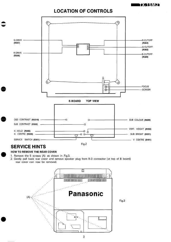 Сервисная инструкция Panasonic TC-15M2T, Z-4-Chassis