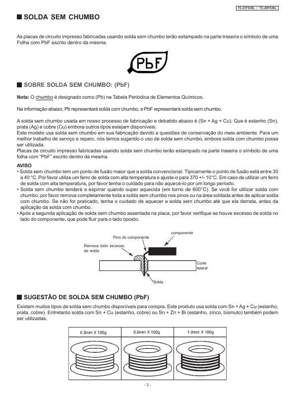 Сервисная инструкция Panasonic TC-21FX30L, TC-29FX30L, GP41-Chassis