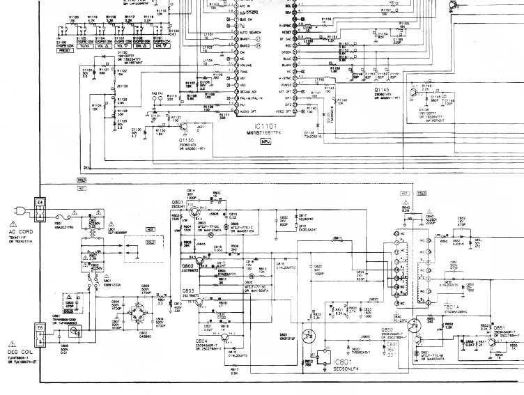 Схема panasonic tc 21d2