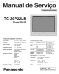 Сервисная инструкция Panasonic TC-29P22LB, MX-8B-Chassis