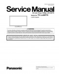 Сервисная инструкция Panasonic TC-L42ET5, LA35