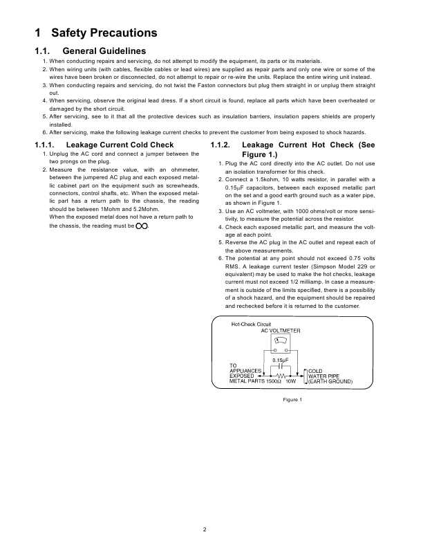 Сервисная инструкция Panasonic TC-P42C1