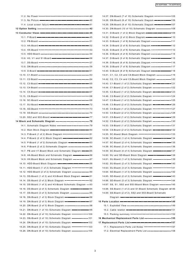 Сервисная инструкция Panasonic TH-65PF9