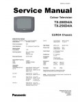 Сервисная инструкция Panasonic TX-25XD4, TX-28XD4