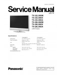 Сервисная инструкция Panasonic TX-26LX60, TX-32LX60, LH59 chasis