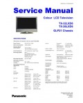 Сервисная инструкция Panasonic TX-26LXD6, TX-32LXD6, GLP21-Chassis