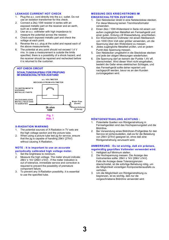 Сервисная инструкция Panasonic TX-28LK10, TX-28SK10