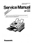 Сервисная инструкция Panasonic UF-344