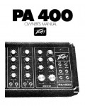 Сервисная инструкция Peavey PA-400