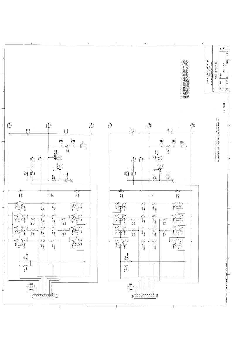 Сервисная инструкция Peavey PV-8.5C