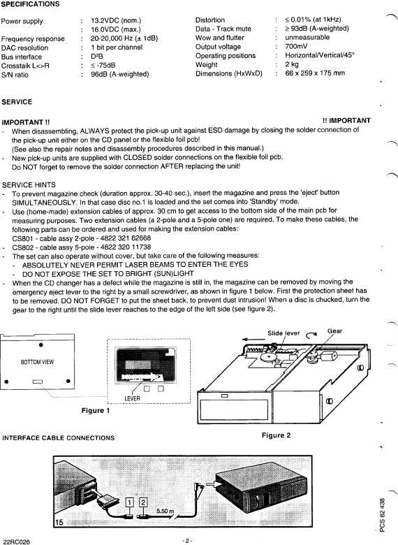 Сервисная инструкция Philips 22RC026