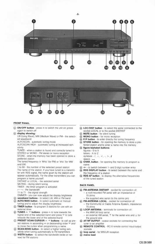 Сервисная инструкция Philips 70FT980