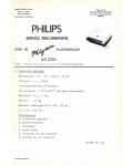 Сервисная инструкция Philips AG-2100