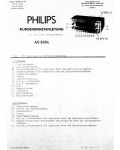 Сервисная инструкция Philips AG9004