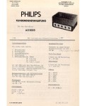 Сервисная инструкция Philips AG9009