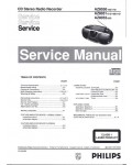 Сервисная инструкция Philips AZ-8050, AZ-8051, AZ-8052