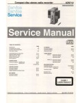 Сервисная инструкция Philips AZ-9712