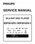 Сервисная инструкция Philips BDP-3010/F8