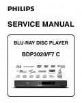 Сервисная инструкция Philips BDP-3020/F7