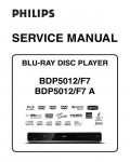 Сервисная инструкция Philips BDP-5012/F7