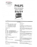 Сервисная инструкция Philips BX670V