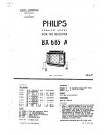 Сервисная инструкция Philips BX685A