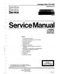 Сервисная инструкция Philips CD-1202