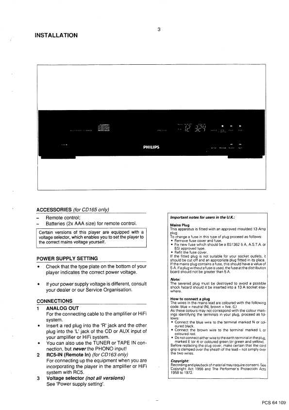 Сервисная инструкция Philips CD-165