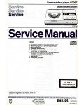 Сервисная инструкция Philips CD-207