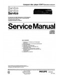 Сервисная инструкция Philips CD-471