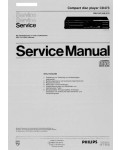 Сервисная инструкция Philips CD-473